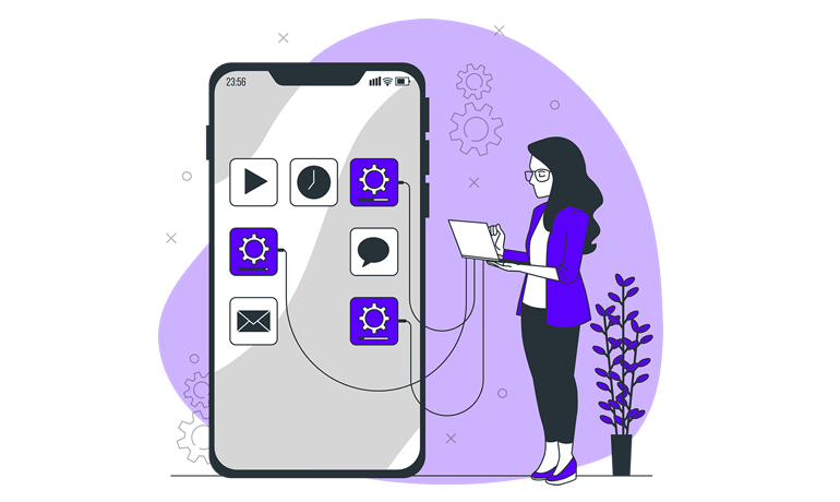 طراحی و توسعه اپلیکیشن‌های موبایل اندروید و iOS